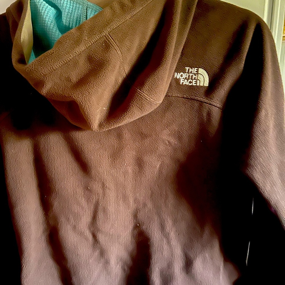 North Face hooded jacket